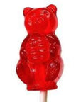 Cinnamon Bear Lollipops: 115-Piece Tub