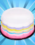 City Pop Rainbow Cotton Candy Cake