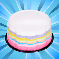 City Pop Rainbow Cotton Candy Cake