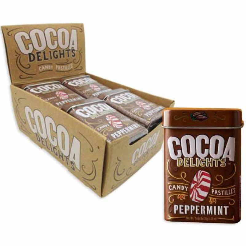 Cocoa & Peppermint Delicacie: 12-Pack-Candy Warehouse