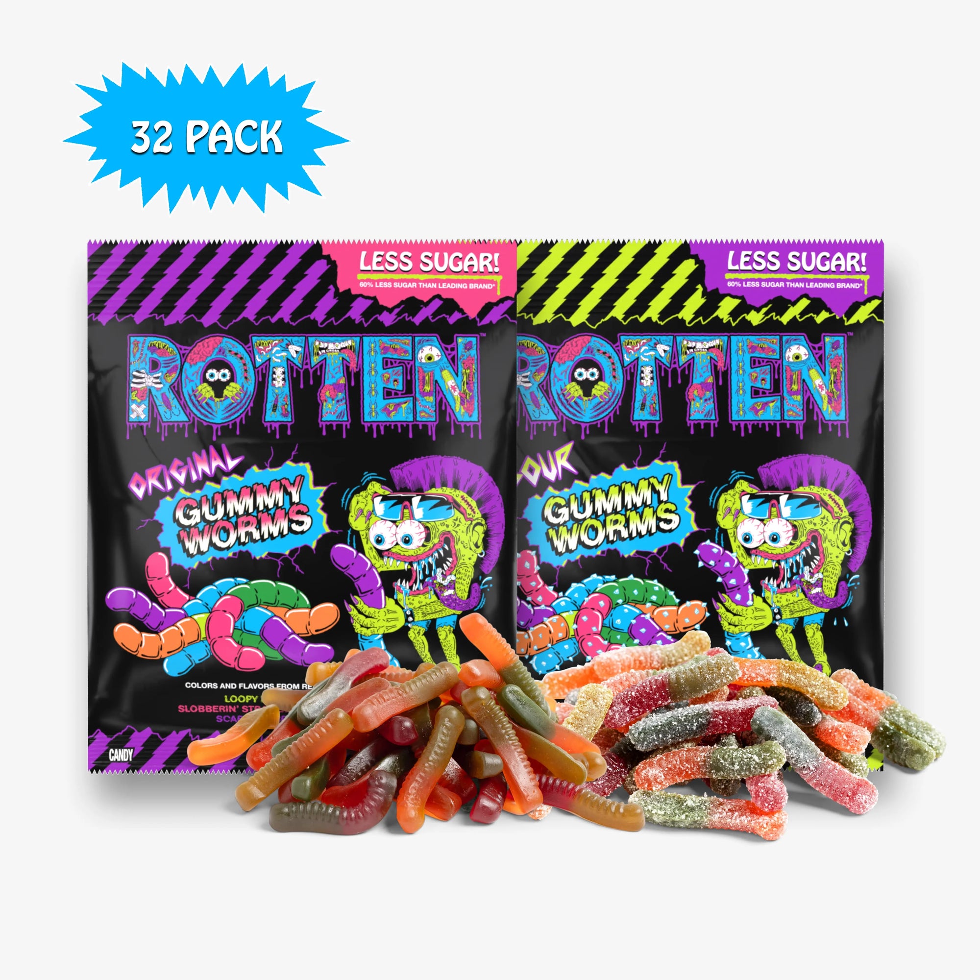 Rotten Gummy Worms Combo Pack