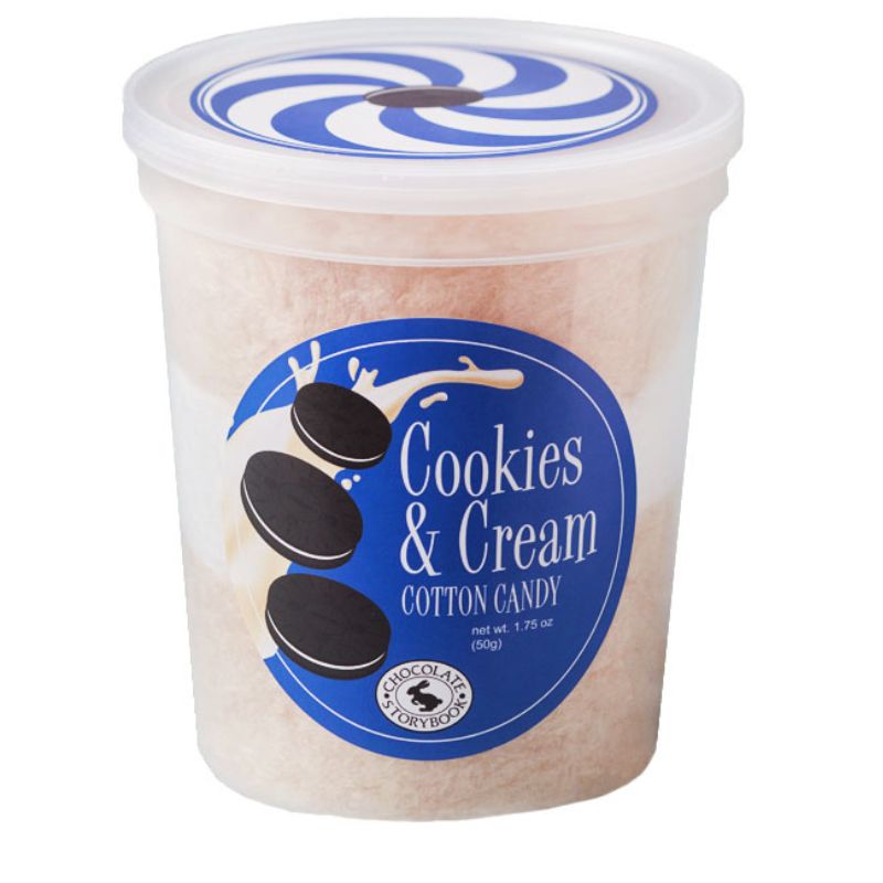 Cookie Cream Cotton Candy: 12-Pack-Candy Warehouse