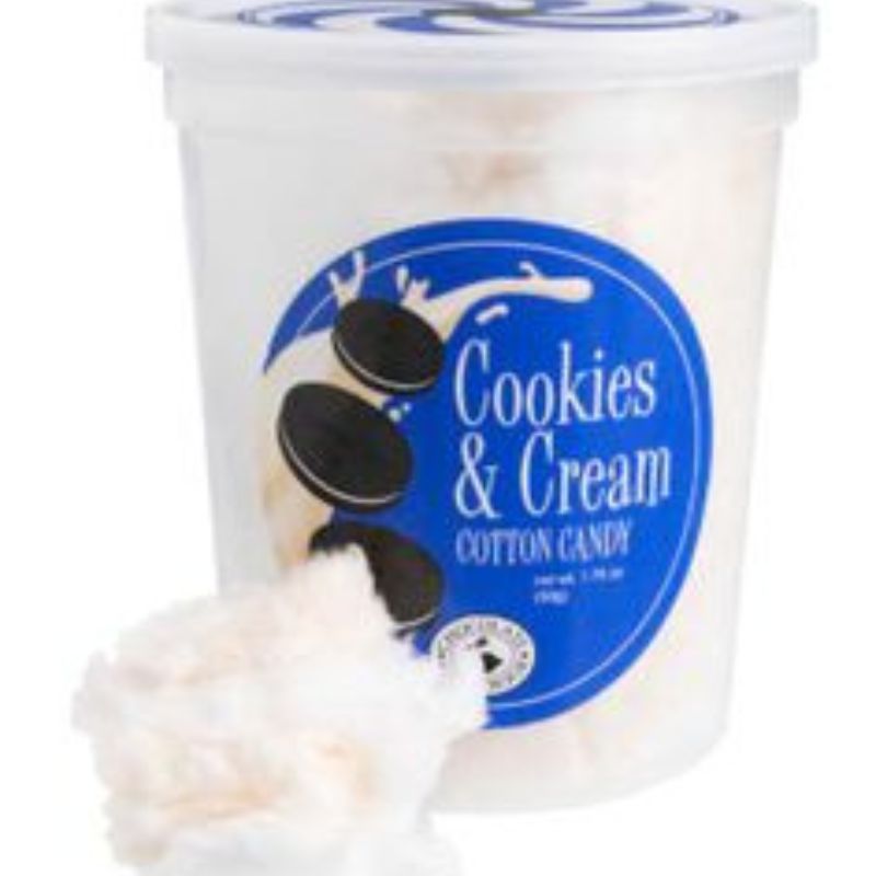 Cookie Cream Cotton Candy: 12-Pack-Candy Warehouse