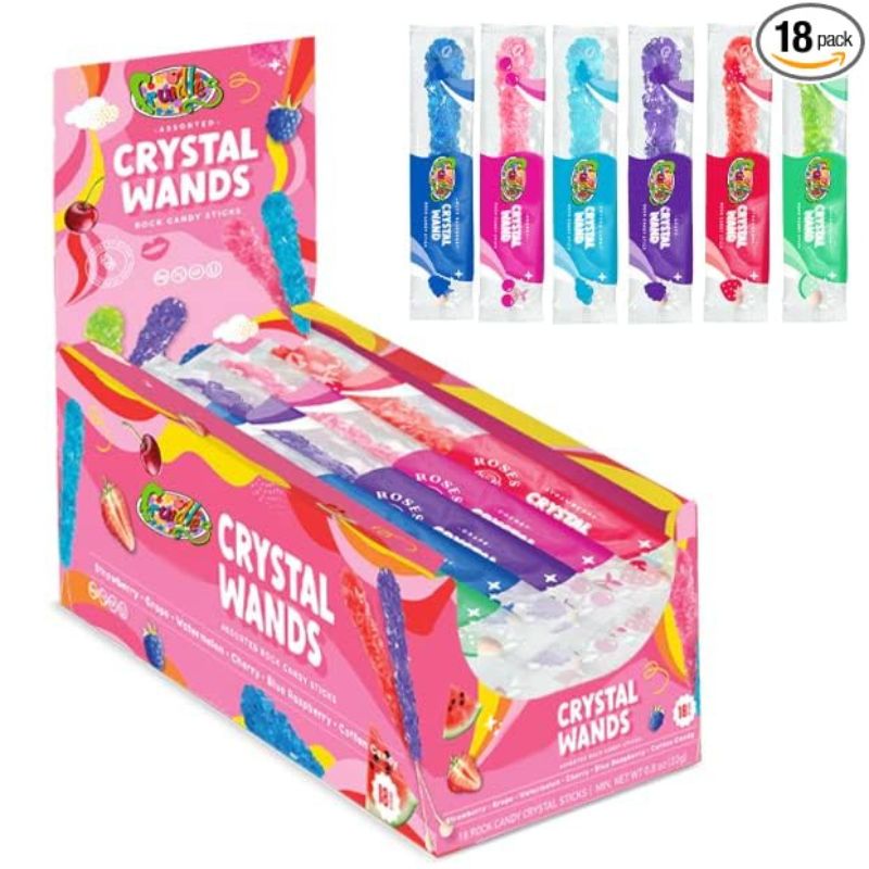 Crystal Candy Sticks: 18-Pack-Can Warehouse