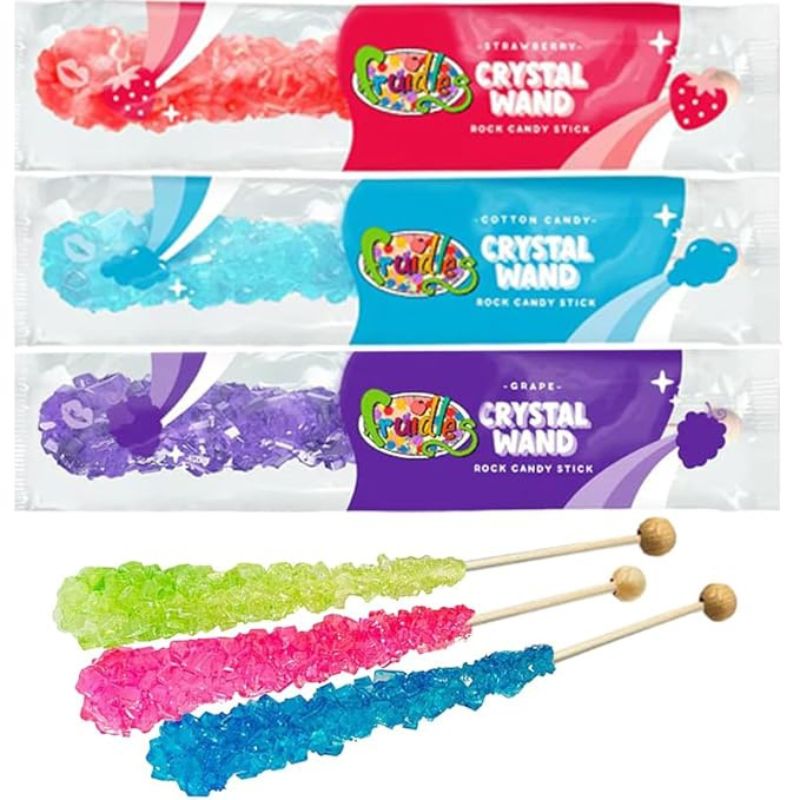 Crystal Candy Sticks: 18-Pack-Can Warehouse