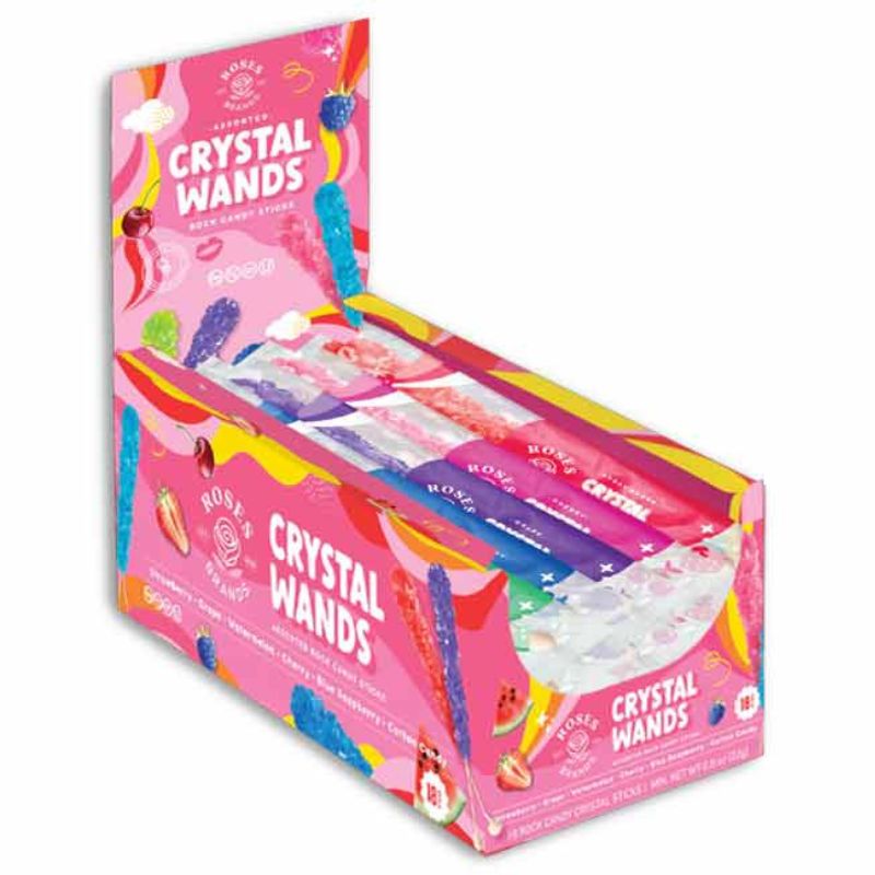 Crystal Candy Sticks: 18-Pack-Can Warehouse