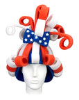 Patriotic Rollers Wig