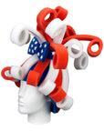 Patriotic Rollers Wig