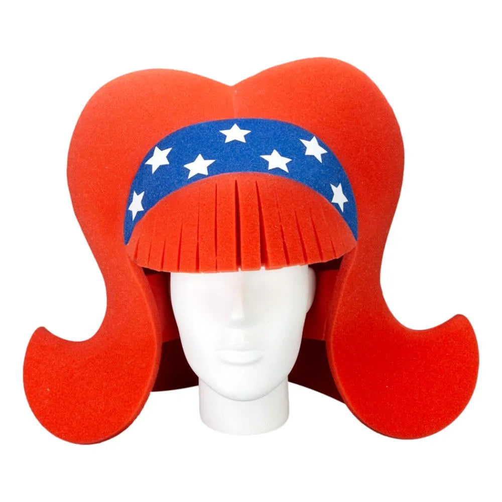 Patriotic Headband Wig