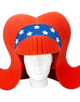 Patriotic Headband Wig