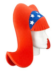 Patriotic Headband Wig