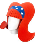 Patriotic Headband Wig