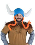 Viking with Braids Hat