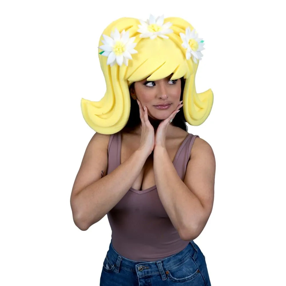 Simple Wig with Daisies