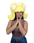 Simple Wig with Daisies