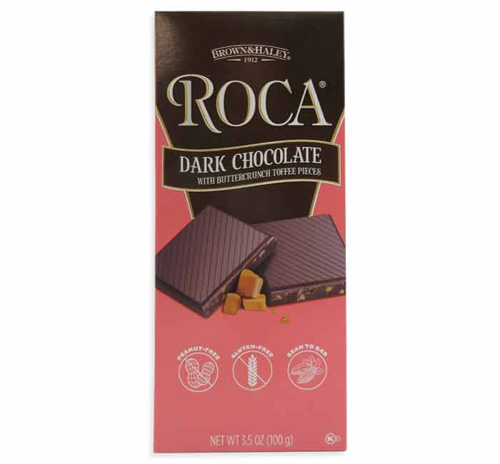 Dark Chocolate ROCA Bars : 12 Pack-Candy Warehouse