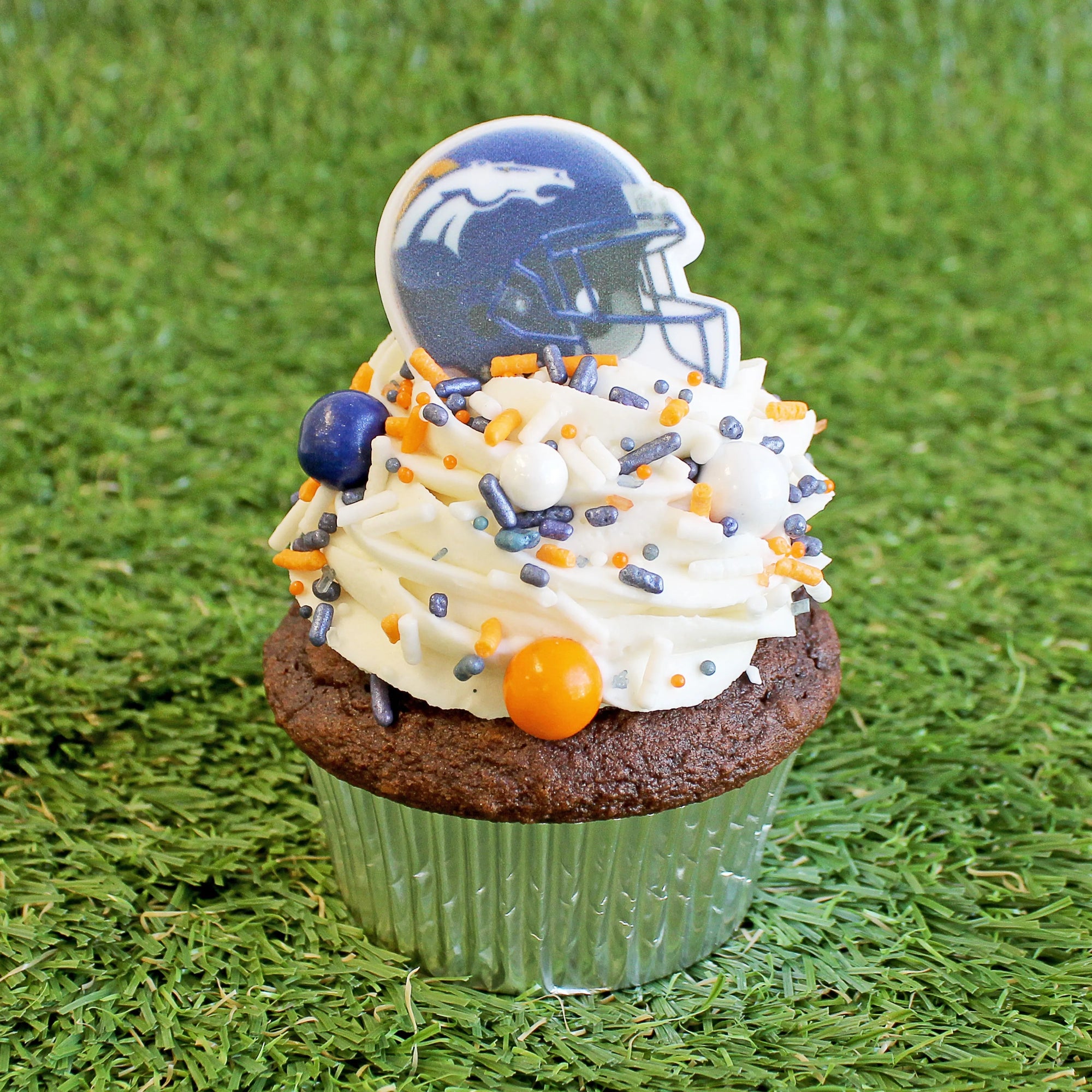 Sprinkle Pop Pro-Football Cupcake Rings