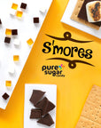 Pure Sugar Candy S’mores Candy Cubes