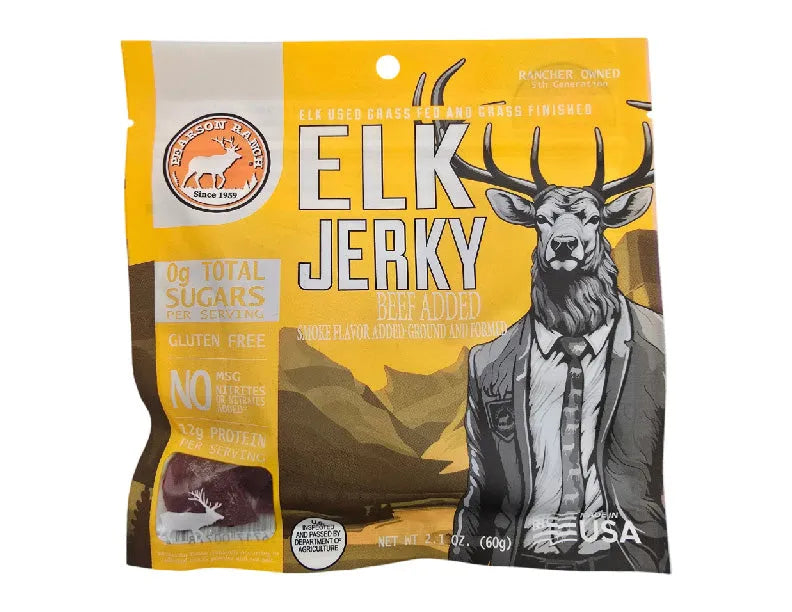 Pearson Ranch Jerky Elk Jerky - 2.1oz Resealable Bag