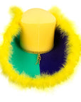 Giant Mardi Gras Cowboy Hat