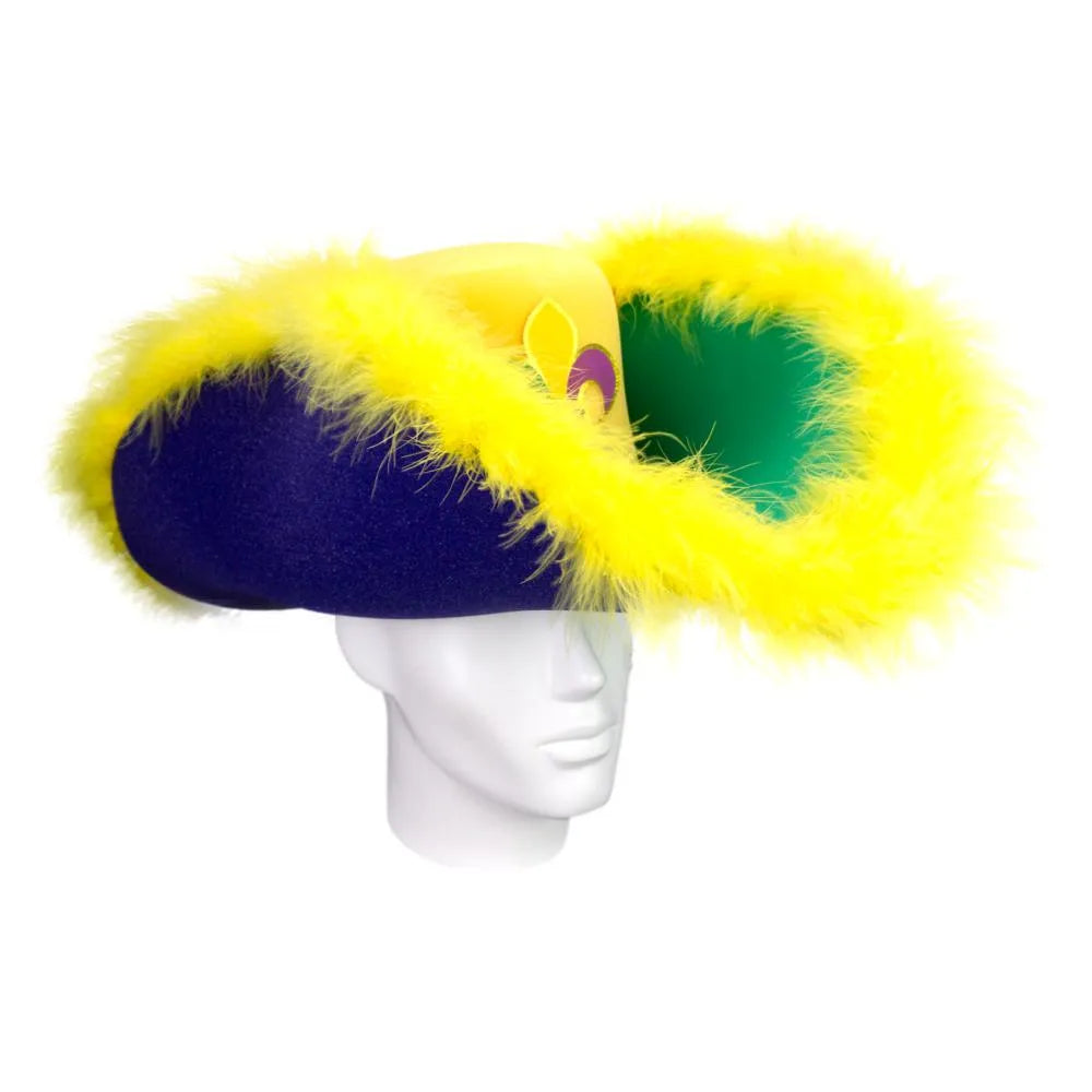 Giant Mardi Gras Cowboy Hat