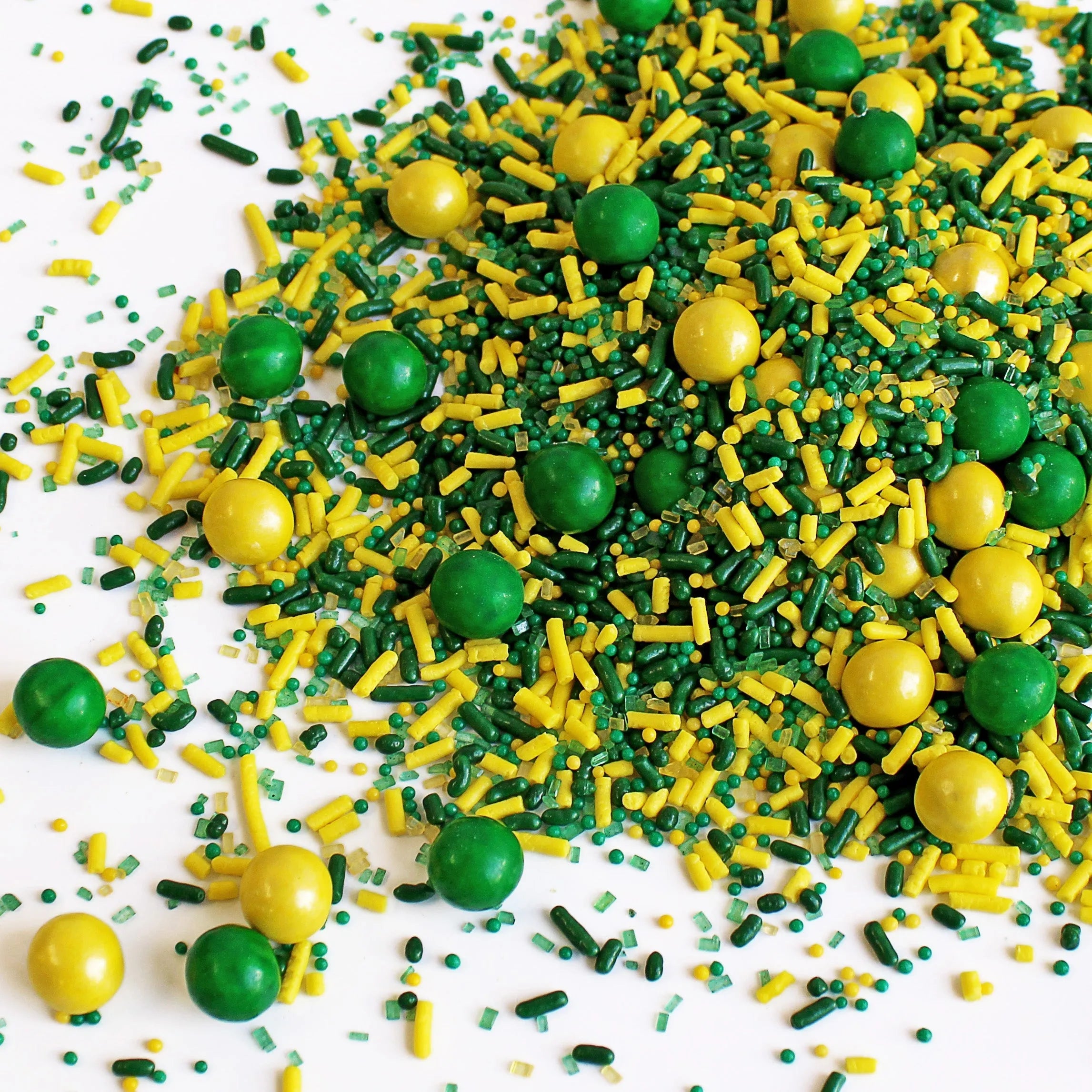 Sprinkle Pop Green & Yellow Sporty Sprinkles 