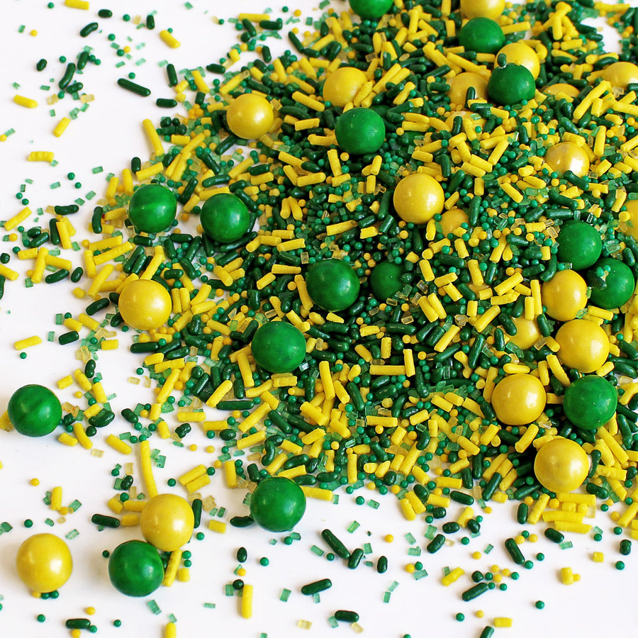 Sprinkle Pop Green & Yellow Sporty Sprinkles