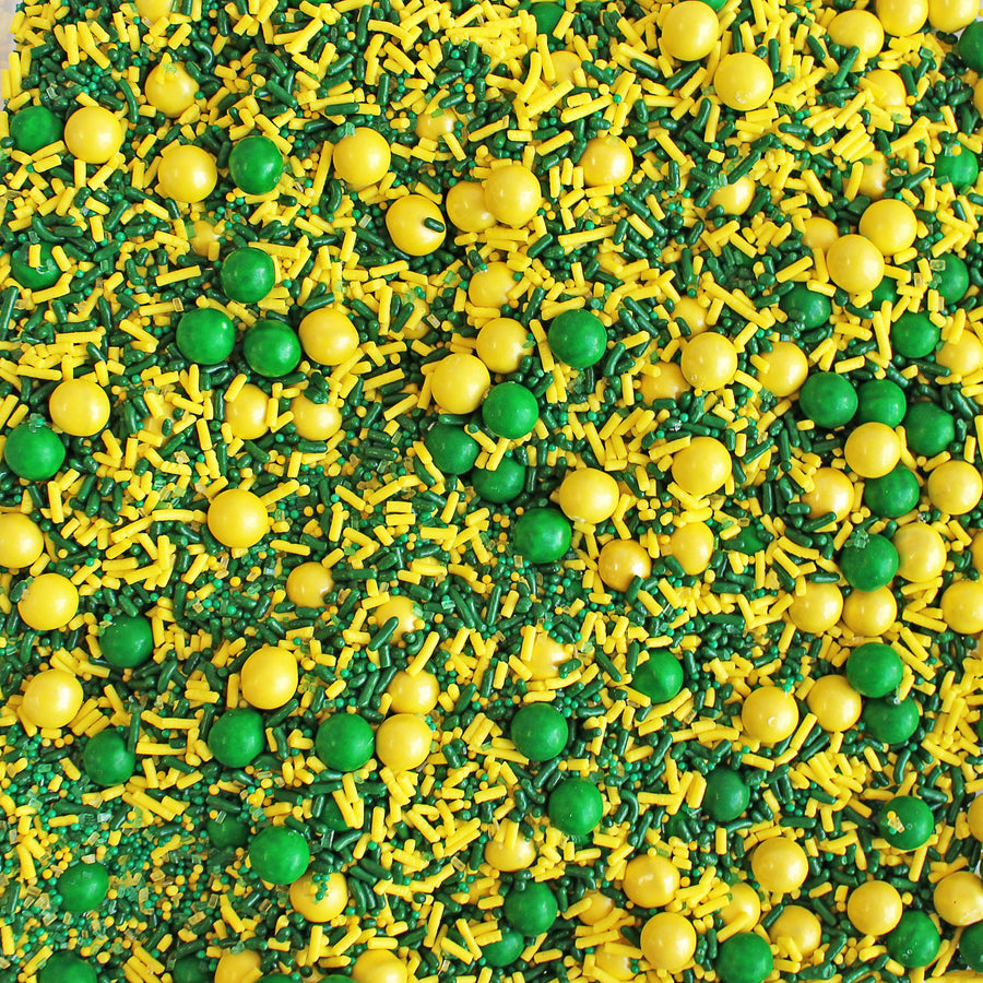 Sprinkle Pop Green & Yellow Sporty Sprinkles