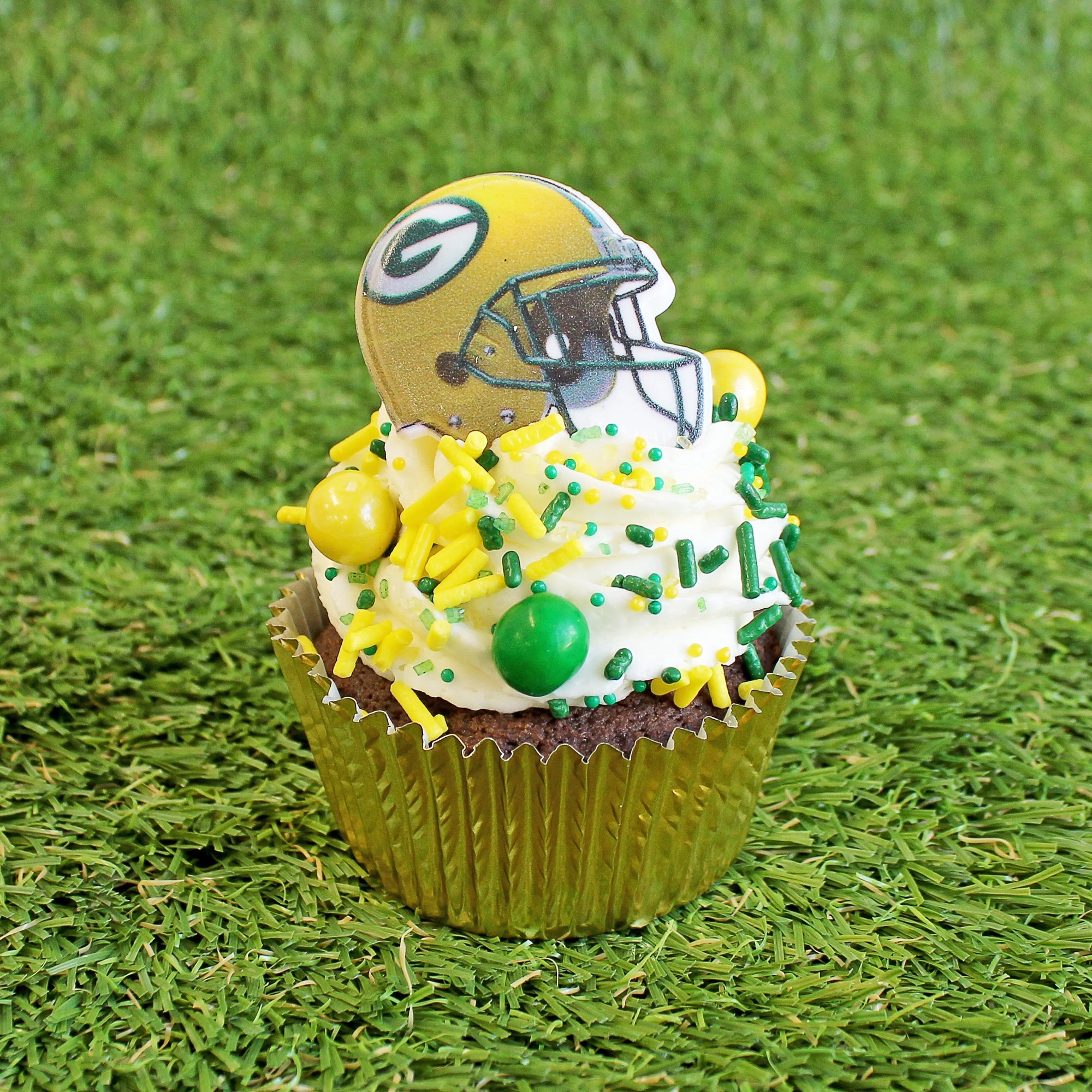 Sprinkle Pop Pro-Football Cupcake Rings