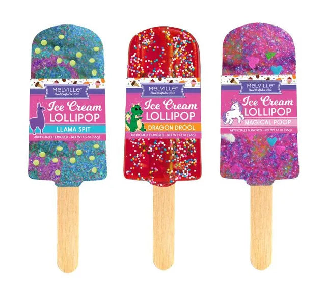 Melville Ice Cream Bar Lollipops: 24-Piece Display