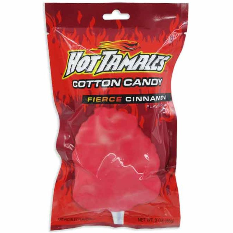 Hot Tamales Infused Cotton Candy: 12-Pack-Candy Warehouse