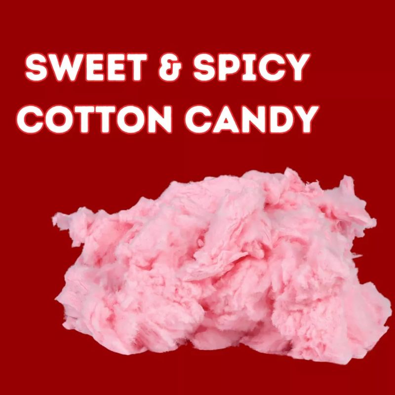 Hot Tamales Infused Cotton Candy: 12-Pack-Candy Warehouse