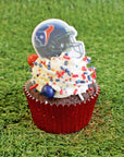 Sprinkle Pop Pro-Football Cupcake Rings