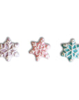 Sprinkle Pop Royal Icing Snowflakes (12ct)