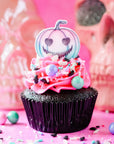 Sprinkle Pop Pastel Goth Edible Cupcake Toppers