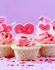 Sprinkle Pop Love Is In The Air Edible Cupcake Toppers