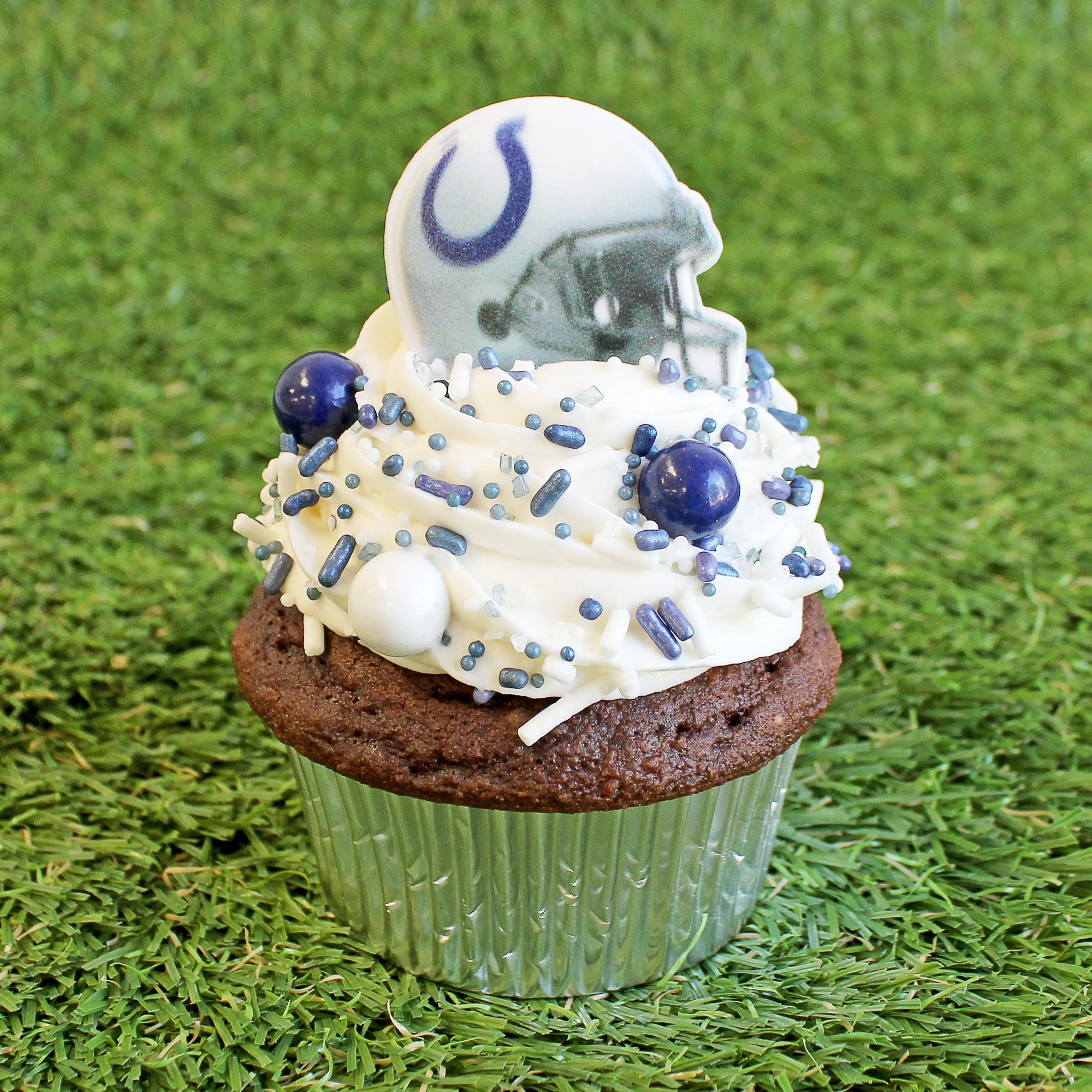 Sprinkle Pop Pro-Football Cupcake Rings