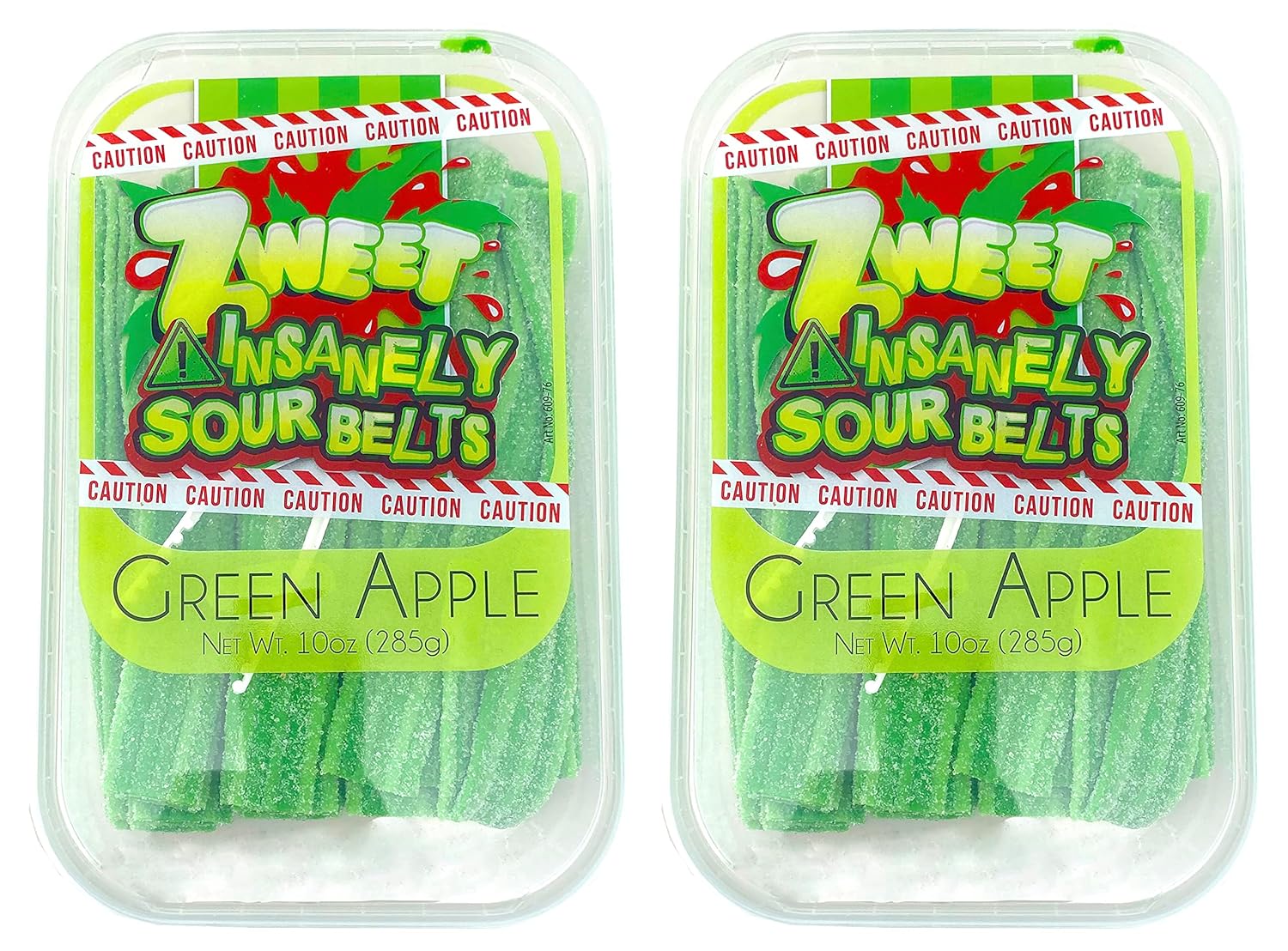 Insanely Sour Green Apple Belts: 6-Pack-Candy Warehouse