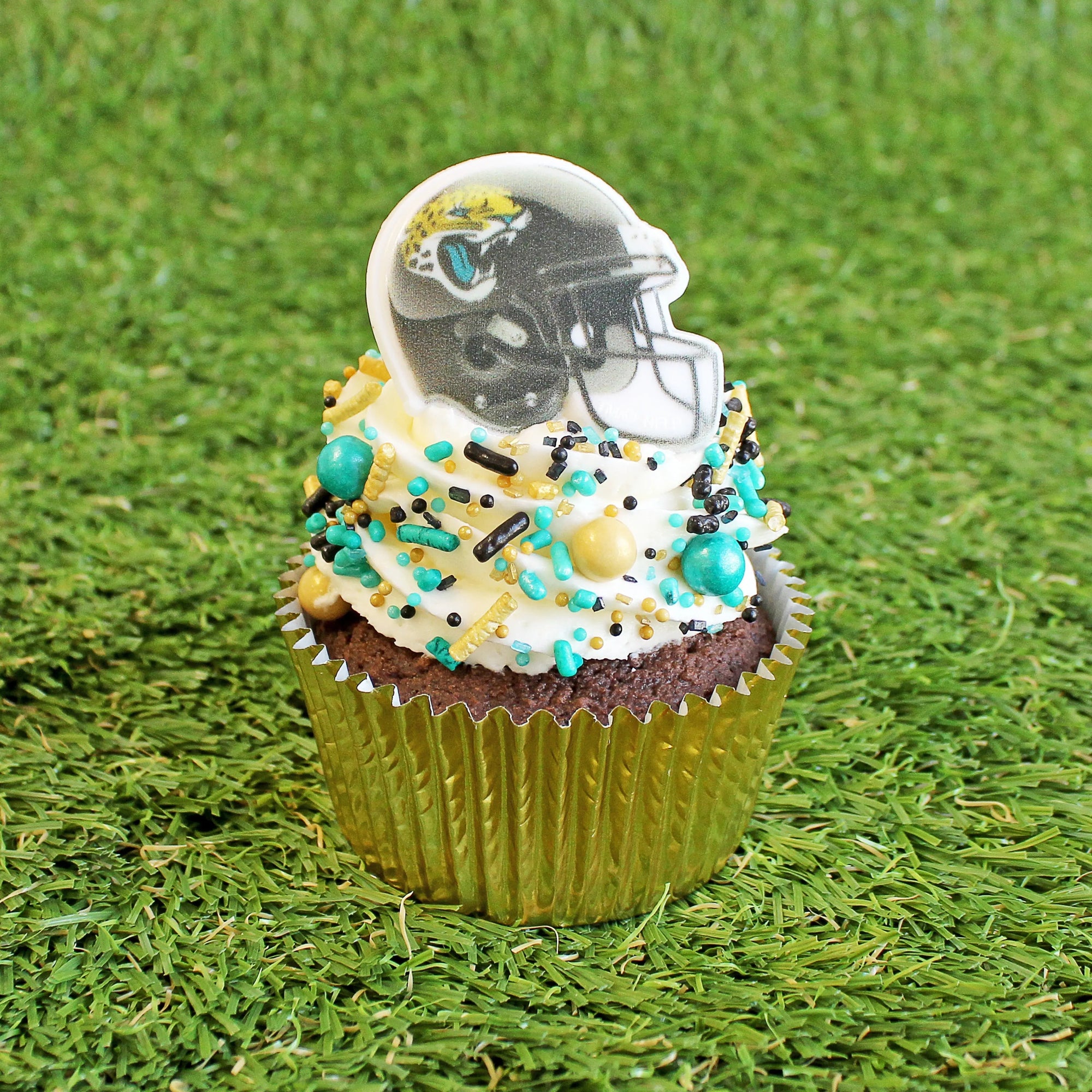 Sprinkle Pop Pro-Football Cupcake Rings