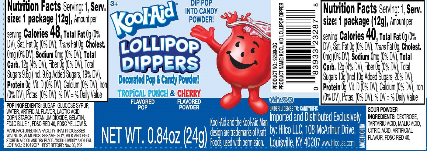 Kool-Aid Lollipop Dippers: 12-Piece Display