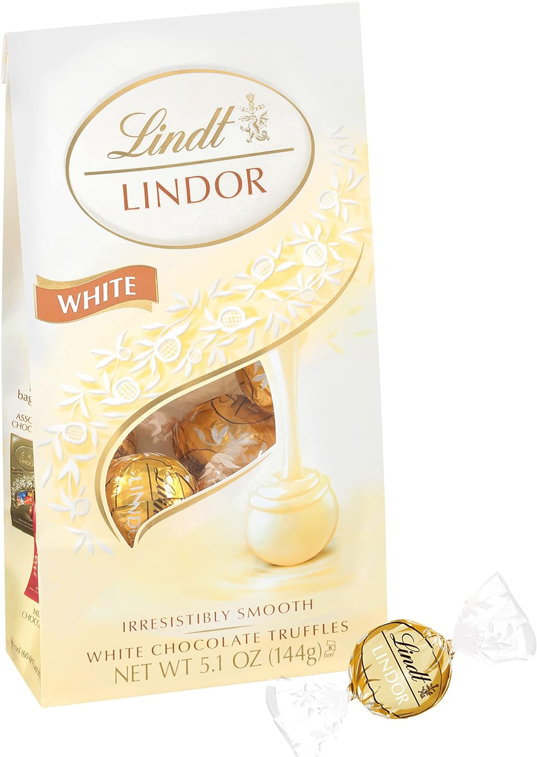 LINDOR White Chocolate Truffles: 6-Pack-Candy Warehouse