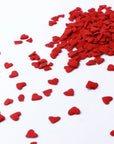 Sprinkle Pop Large Red Heart Confetti