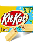 Kit Kat Lemon Crisp Chocolate Bars: 24-Piece Box