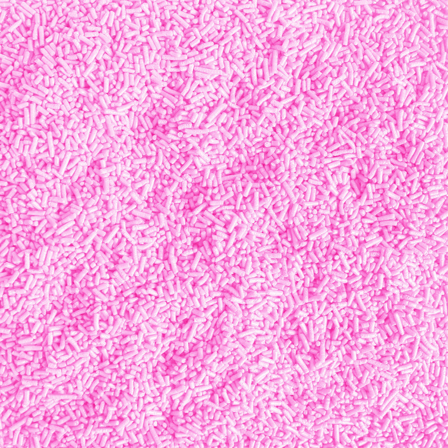 Sprinkle Pop Princess Pink Solid Colored Sprinkles