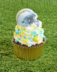 Sprinkle Pop Pro-Football Cupcake Rings