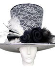 Luxurious Derby Wide Top Hat