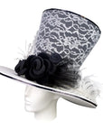 Luxurious Derby Wide Top Hat