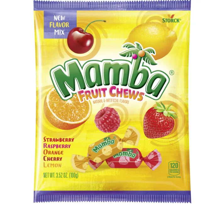 Mamba Fruity Chews Candy: 12-Pack-Candy Warehouse