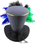 Mardi Gras Feathers Hat