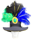 Mardi Gras Feathers Hat